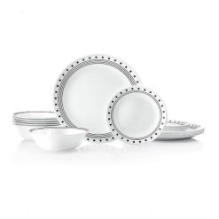 Corelle Livingware Series 18Pcs Dinner Set City Block