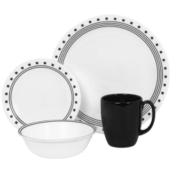 Corelle Livingware Series 16 Pcs Dinner Set City Block