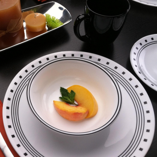 Corelle Livingware Series 16 Pcs Dinner Set City Block - Image 6