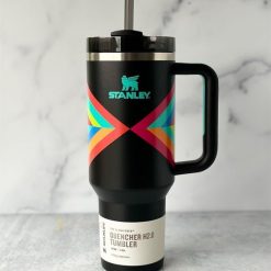 Stanley Quencher H2.0 Tumbler 40oz - HYPER GEO HEAT WAVE