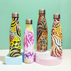 Jungle Print Stainless Steel Water Bottle 750ml