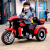Electric Harley Davidson Police Motorcycle Battery Double Sitting Seat