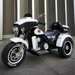 Electric Harley Davidson Police Motorcycle Battery Double Sitting Seat