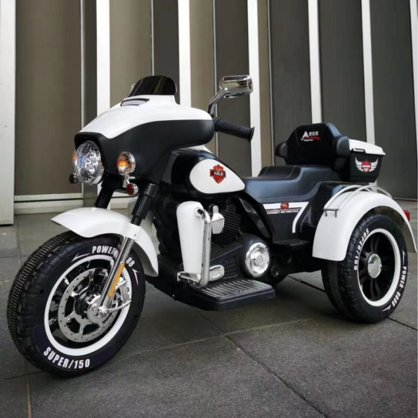 Electric Harley Davidson Police Motorcycle Battery Double Sitting Seat