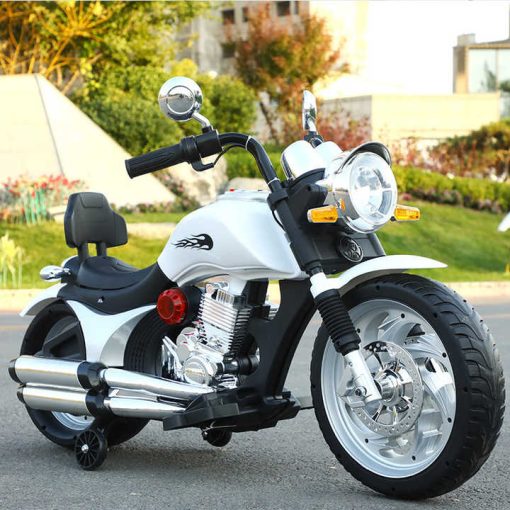12V Electric Children Kids Electric Motorcycle Harley Davidson Scooter Bike Durable Rechargeable 2-8 Years Kids