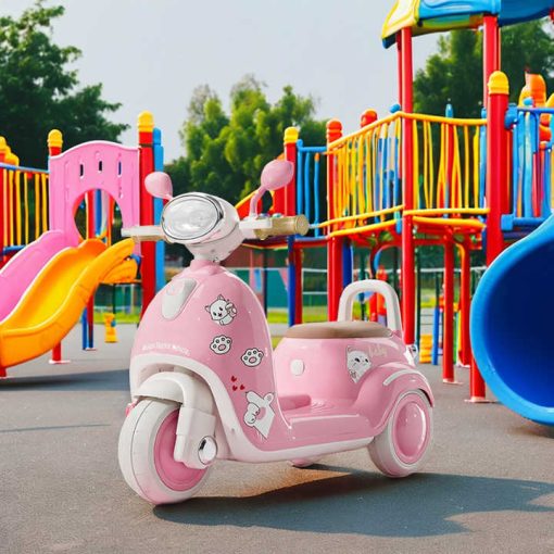 Kids Electric Motorcycle Dual Drive 6v7A Battery Remote Control