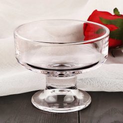 Chinese Crystal Low Footed Bowl Set of 6