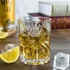 Chinese Cut Crystal Glass Set of 6