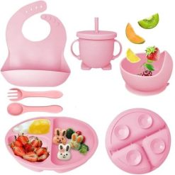 Baby Feeding Set, 8Pcs Baby Led Weaning Supplies