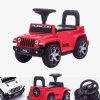 Jeep Rubicon Licensed Electric & Push Along Ride On Car For Kids.