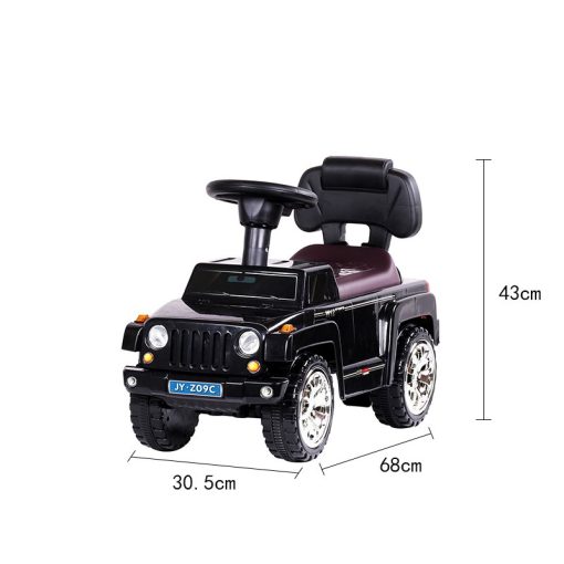 Paint Jeep Licensed Electric & Push Along Ride On Car For Kids. - Image 4