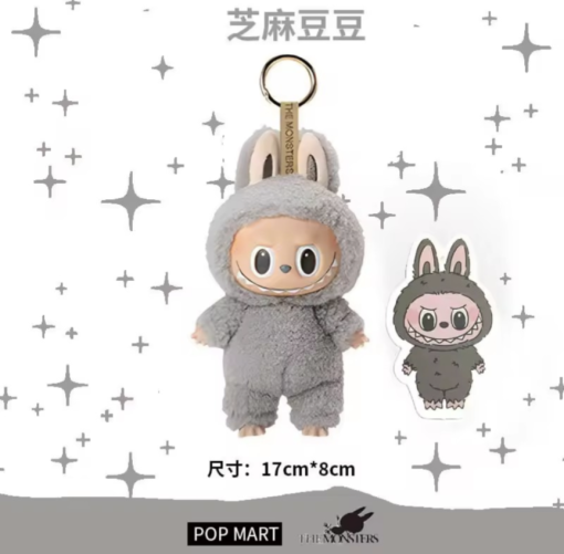 LABUBU The Monster Plush Doll Keychain - 1 Pcs - Image 5