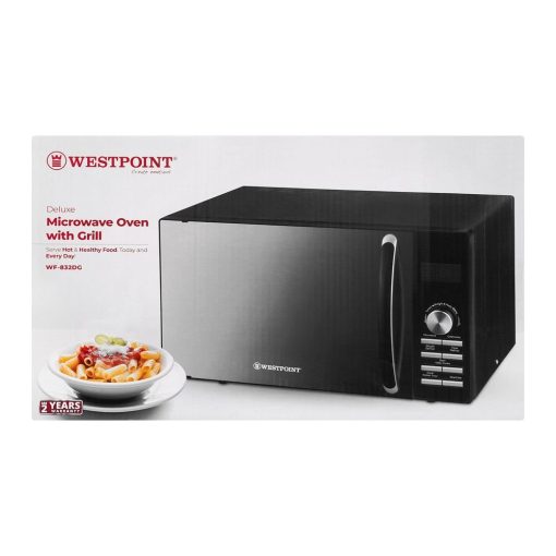 WestPoint Deluxe Microwave Oven With Grill, 30 Liters, WF-832DG - Image 3