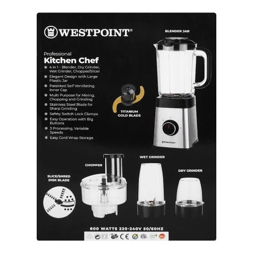 WestPoint Professional Kitchen Chef 4 in 1 WF-445 - Image 3