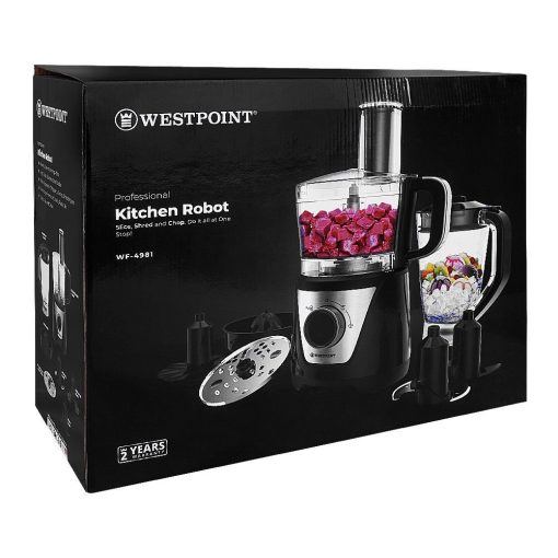 WestPoint Kitchen Robot Chopper & Blende WF-4981 - Image 2