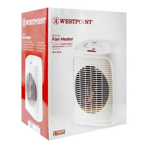 WestPoint Deluxe Fan Heater, 2000W, WF-5146 - Image 2