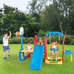 Dolu 7-in-1 Slide Swing Table Playground Frame 3024 Turkey Made
