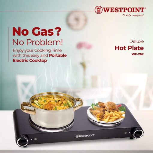 Westpoint Hot Plate Double WF-262 - Image 2