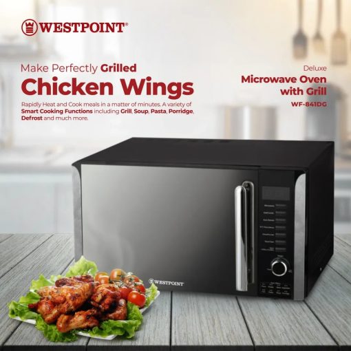 WestPoint Deluxe Microwave Oven With Grill, 30 Liters, WF-832DG