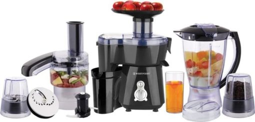 WestPoint Food Processor 9 in 1 Black Colour WF-3804
