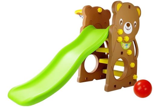 Infantes Teddy Bear Childrens Slide Garden Basketball – CHD-160 – Korea Made