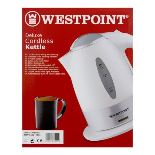 WestPoint Deluxe Electric Kettle, 1 Liter WF-409 - Image 3