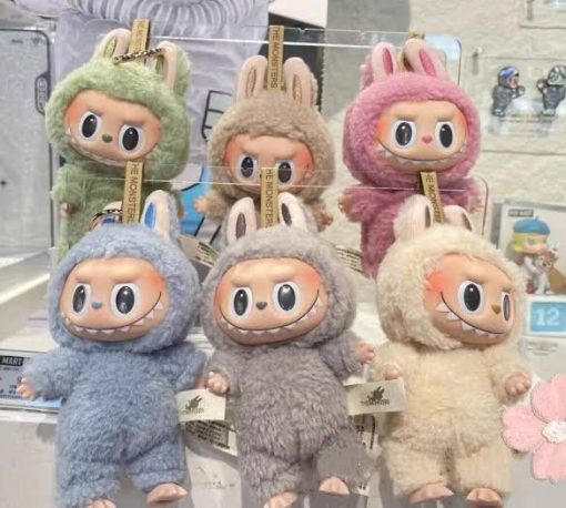 LABUBU The Monster Plush Doll Keychain - 1 Pcs - Image 2