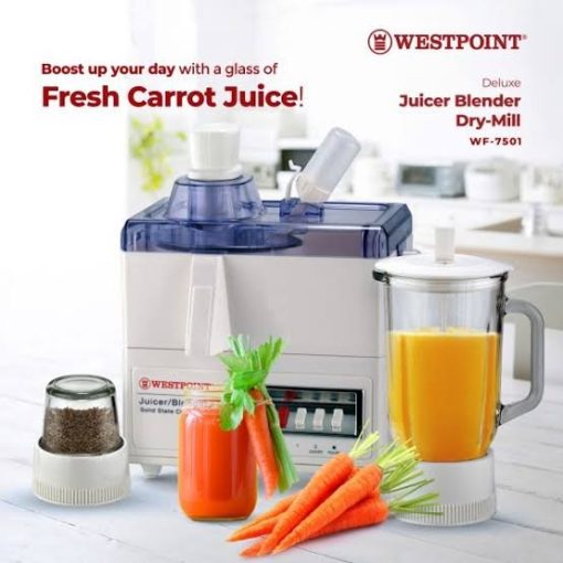 Westpoint WF-7901 3 in 1 Juicer Blender & Dry Mill - Image 2