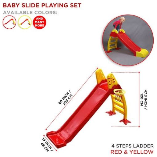 Chick Baby Slide Jumbo with Basketball Hoop – 6.5 Feet - Image 2