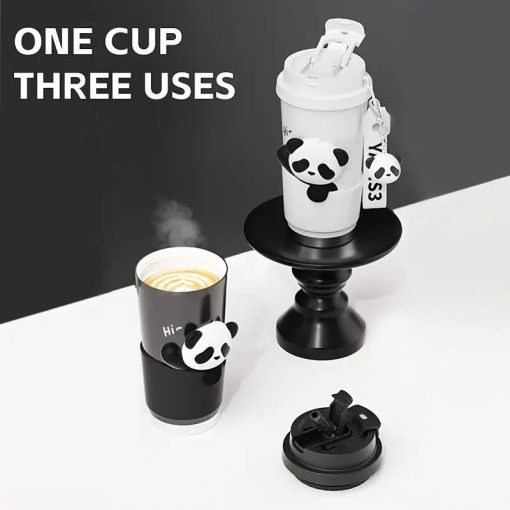 Yani's Japan Insulated Coffee Tumbler with Infuser Tube & Inner Ceramic 520ml - Image 7