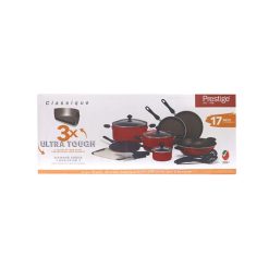 Prestige Classique Non-stick Cookware Set of 17 Pcs - 21822