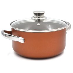 Prestige Ultra Non-Stick Casserole with Glass Lid 24cm - 22601