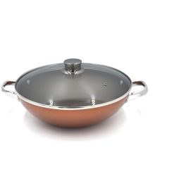 Prestige Ultra Non-Stick Kadai with Glass Lid 28cm - 22605