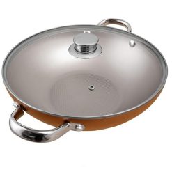 Prestige Ultra Non-Stick Kadai with Glass Lid 28cm - 22605