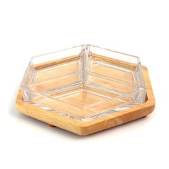 GW-HG 743 3 Compartment Dry Fruit Dish – Bhojas Collection |