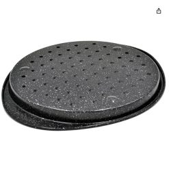 Prestige Granite Pizza Crisper Pan with Carbon Steel Coating 12 Inch - 48777
