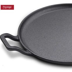 Prestige Cast Iron Flat Tawa Induction Cast Iron Tawa 28cm – 48885
