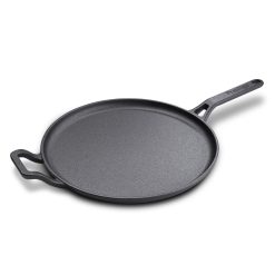 Prestige Cast Iron Flat Tawa Induction Cast Iron Tawa 28cm – 48885