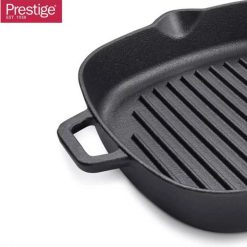 Prestige Cast Iron Grill Pan 25cm – 48886