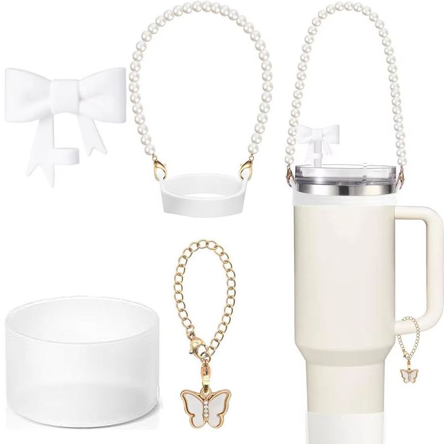 Stanley Tumbler Accessories Set 4 Pieces for 40oz - 30oz Quencher Tumblers 2 Stanley Tumbler Accessories Set 4 Pieces for 40oz - 30oz Quencher Tumblers