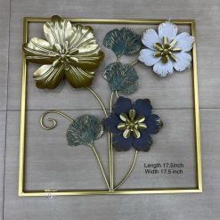 Decorative Metal Wall Motif Modern Wall Art for Home Office Decor