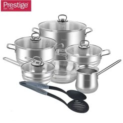 Prestige Stainless steel 12 Pcs Cookware Set – 80952