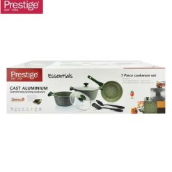 Prestige Essentials Granite Non-Stick Cast Aluminium Cookware sets Induction Base 7 Piece Green – 80960 11 Prestige Essentials Granite Non-Stick Cast Aluminium Cookware sets Induction Base 7 Piece Green – 80960
