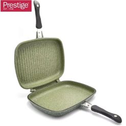 Prestige Double Fry Pan Double-Sided Non-Stick Griddle Pan Foldable Flipping Grill Frying Pan 32cm – 80973