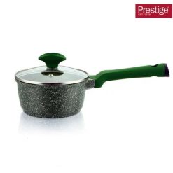 Prestige Essentials Granite Sauce Pan with Glass Lid 16CM – 81106