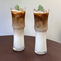 Bamboo Shape Collins Glass Water Glass Juice Glasses – 460ml