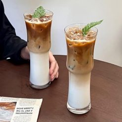 Bamboo Shape Collins Glass Water Glass Juice Glasses – 460ml