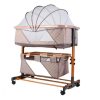Children Bed Rocking Chair with Mosquito Net and Storage Frame 3 Children’s Bed Rocking Chair with Mosquito Net and Storage Frame