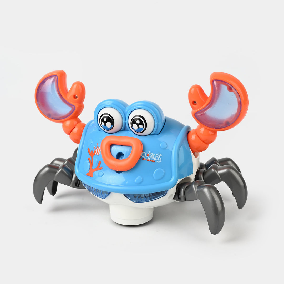 Electric Crab Toy With Music Light Walking 1 Electric Crab Toy With Music Light & Walking