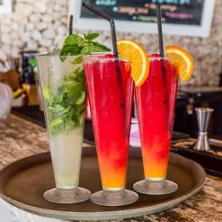 Hurricane Glass Cocktail Glass Juice Glass Pack of 6